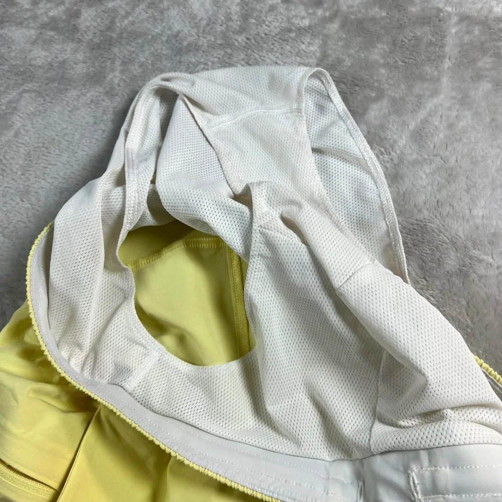 Lululemon Men's Large Pool Shorts Yellow Drawstring Mesh Liner Swim Trunks
